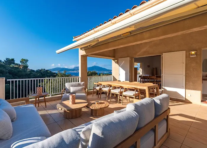 Casa Vinti - Vue Et Montagne Climatisé Hébergement de vacances Porticcio (Corsica)